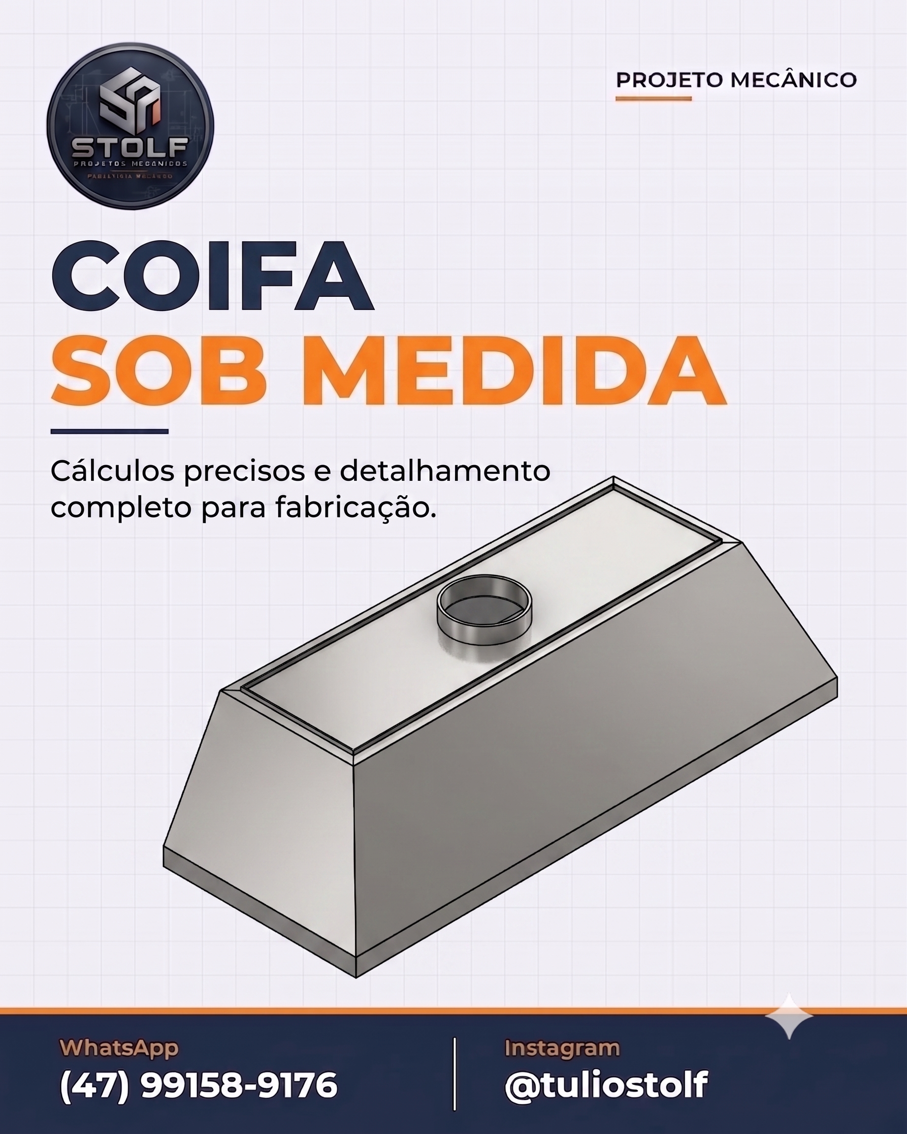 Coifa Sob Medida