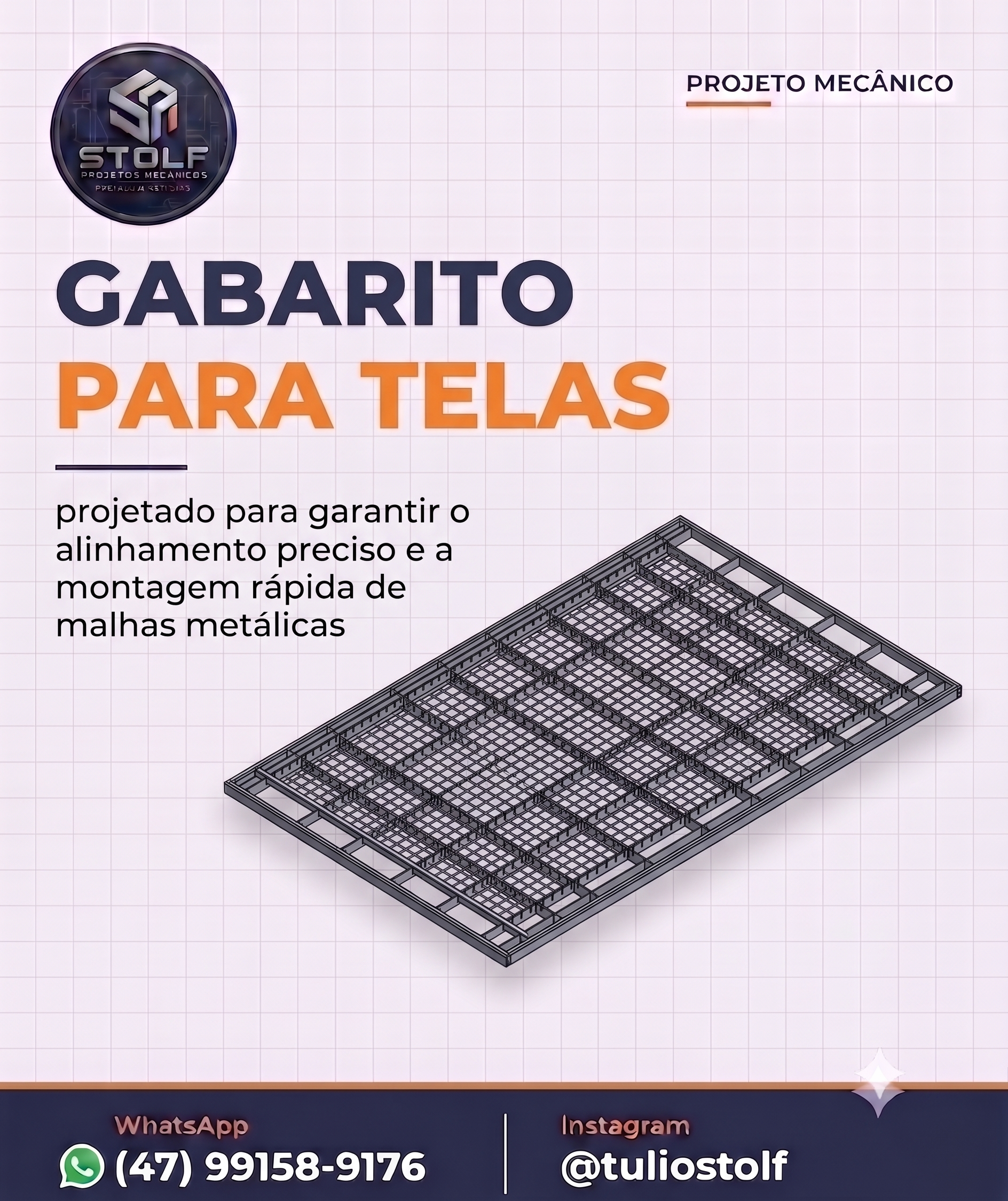 Gabarito para Telas