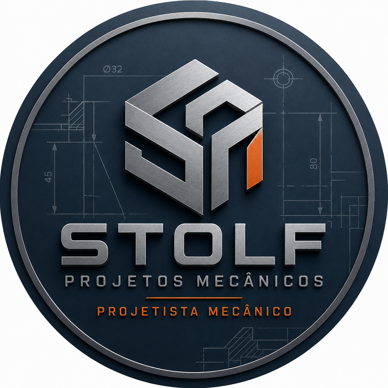 Logo STOLF Projetos Mecânicos